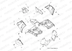 BODY | BODY, FRONT CAB - A15SXE85FI (49ATVCAB12SPTRGEPS)