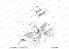 BODY | BODY, FRONT CAB - A23SDE57P4 (C102236-8)
