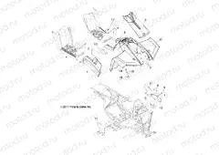 BODY | BODY, FRONT CAB and SIDE PANELS - A13EA32AA (49ATVCAB12TBOSS)