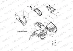 BODY | BODY, FRONT CAB and SIDE PANELS - A15SEA57AA/AC/AD/LD (49ATVCAB15570A)