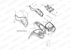 BODY | BODY, FRONT CAB and SIDE PANELS - A15SUH57AH (49ATVCAB15UTE)