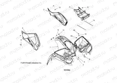 BODY | BODY, FRONT CAB and SIDE PANELS - A20SEG50A1/A5/CA1/CA5 (101094)