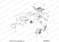 BODY | BODY, FRONT CAB and SIDE PANELS - A20SGE95AK (C0210953-3)