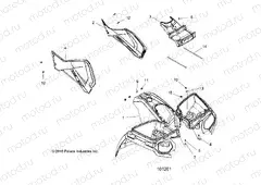 BODY | BODY, FRONT CAB and SIDE PANELS - A20SWE57A1/3A1 (101201)