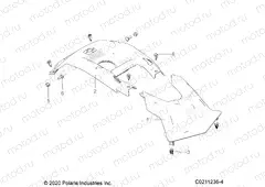 BODY | BODY, FRONT COVER - A23SEA57F1/T57C1/C2/F1 (C0211236-4)
