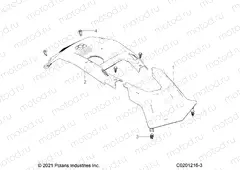 BODY | BODY, FRONT COVER - A23SHE57AL/AS (C0201216-3)