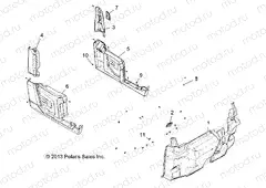 BODY | BODY, FRONT FLOOR AND FENDER - D131D9JDJ/1L9JDJ (49BRUTUSFENDER13D)