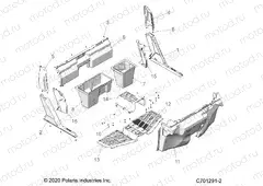 BODY | BODY, FRONT FLOOR AND ROCKERS - R23T6E99ND (C701291-2)