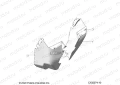 BODY | BODY, FRONT MUD GUARDS - A20SVA85A3 (C102374-10)
