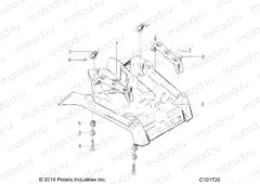BODY | BODY, FRONT RACK - A20SGE95AK (C101720)
