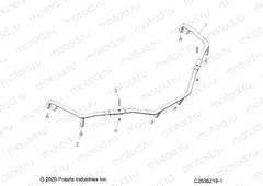 BODY | BODY, FRONT RACK EXTENDERS - A21SEE57F1/S57C1/C2/C5/C9/CK/F1/F2/FK (C0211524-1)