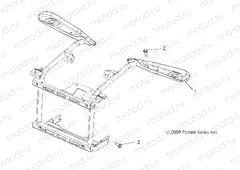 BODY | BODY, FRONT RACK MOUNTING - A10DX55AL/AF (49ATVRACKMTG10SPXPX2550)
