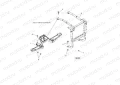 BODY | BODY, FRONT RACK SUPPORT - A16SXM95AL
