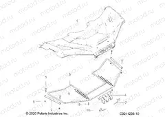 BODY | BODY, FRONT STORAGE COVER - A23SEA57F1/T57C1/C2/F1 (C0211236-10)