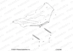 BODY | BODY, FRONT STORAGE COVER - A23SHE57AL/AS (C102380)