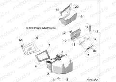 BODY | BODY, FRONT STORAGE - Z20PAL92AG/AP/BG/BP/LG/G92AG/AP/LG (C700155-3)