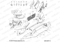 BODY | BODY, FRONT WING - T20AAPHD/RHB ALL OPTIONS (C0513941-3)