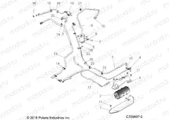 BODY | BODY, FUEL LINES EVAP - Z20A4E99BH (C700497-2)