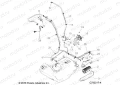 BODY | BODY, FUEL LINES, EVAP - Z20N4E92BL/BR (C700317-4)