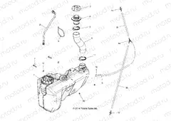 BODY | BODY, FUEL TANK - A15SVA85AD (49ATVFUEL15SCRM1)