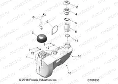 BODY | BODY, FUEL TANK - A20SLZ95AE (C101836)