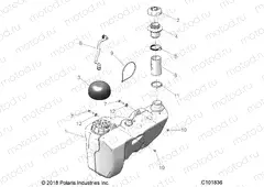 BODY | BODY, FUEL TANK - A20SLZ95AE (C101836)