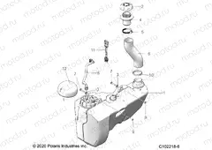 BODY | BODY, FUEL TANK - A20SVA85A3 (C102218-6)