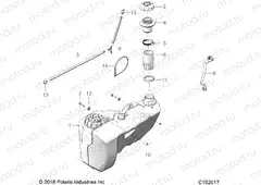 BODY | BODY, FUEL TANK - A20SXZ95AG (C102017)