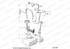 BODY | BODY, FUEL TANK - A23HZB15A1/A4/B1/B4  (C101387)