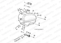 BODY | BODY, FUEL TANK and HOSES - A13FA09AA (49ATVFUEL09SP90)