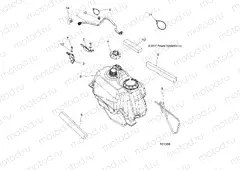 BODY | BODY, FUEL TANK ASM. - A18S6S57C1/CL