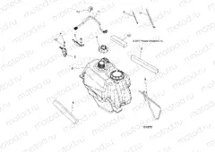 BODY | BODY, FUEL TANK ASM. - A19SHS57PS (101375)