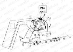 BODY | BODY, FUEL TANK ASM. - A20YAP20A4/N4/CA4 (A00150)