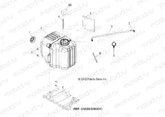 BODY | BODY, FUEL TANK ASM. - R13RH50AG/AH/AM/AR (49RGRFUEL11500EFI)