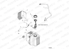 BODY | BODY, FUEL TANK ASM. - R20M4A57B1/B9/EBH (702205)
