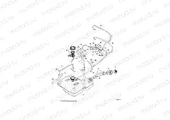 BODY | BODY, FUEL TANK - D16B3PD1AJ/B4 (700711)