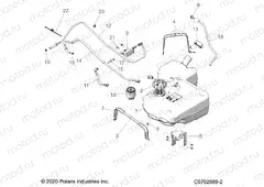 BODY | BODY, FUEL TANK - D20BEPD4B4 (C0702989-2)