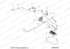 BODY | BODY, FUEL TANK EVAP, CANISTER AND LINES - G20G4D99BS (C0704425-2)