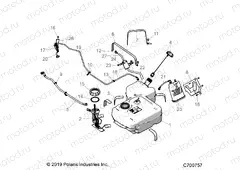 BODY | BODY, FUEL TANK, EVAP - R20TAA99B1/B7/E99B1/B7/B9/BM/BS/BZ (C700757)