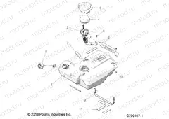 BODY | BODY, FUEL TANK EVAP - Z20A4E99BH (C700497-1)