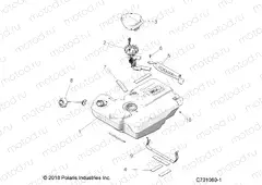 BODY | BODY, FUEL TANK, EVAP - Z20ASE99BH (C701080-1)