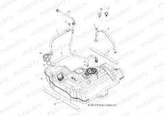 BODY | BODY, FUEL TANK - R11VH76/VY76 ALL OPTIONS (49RGRFUEL11RZRS)