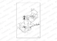 BODY | BODY, FUEL TANK - R151DPD1AA/2D (49BRUTUSFUEL15)