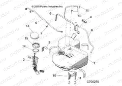 BODY | BODY, FUEL TANK - R19RRU99/A/B (C700270)