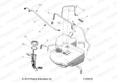 BODY | BODY, FUEL TANK - R21T6U99AP/AG (C7000579)