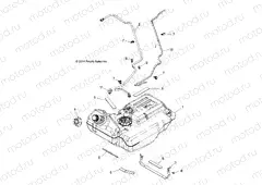 BODY | BODY, FUEL TANK - Z15VBA87AJ/LJ/E87AK/AM/AT/LT/AL/AV (49RGRFUEL15RZR900)