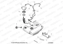 BODY | BODY, FUEL TANK - Z20ASS99C2/CH (C700824)