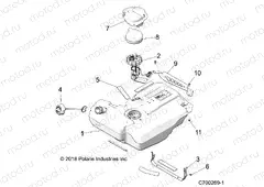 BODY | BODY, FUEL TANK - Z20N4E99AC/AL/AN/BC/BL/BN/M99AL/K99AF/AK/BF/BK (C700269-1)