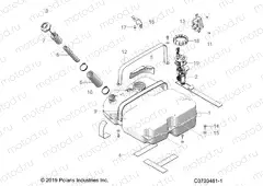BODY | BODY, FUEL TANK - Z21R4F92AH/BH ((C0703481-1)