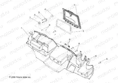 BODY | BODY, GLOVE BOX STORAGE - R15RAA76AA/AJ (49RGRGLOVEBOX106X6)